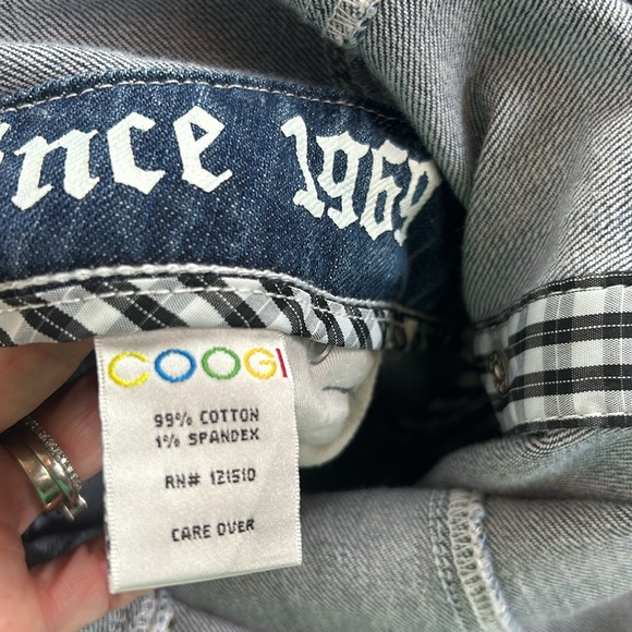 Coogi Y2K Jumpsuit Overalls Halter Neck Backless Women Size 5/6 - Picture 10 of 10